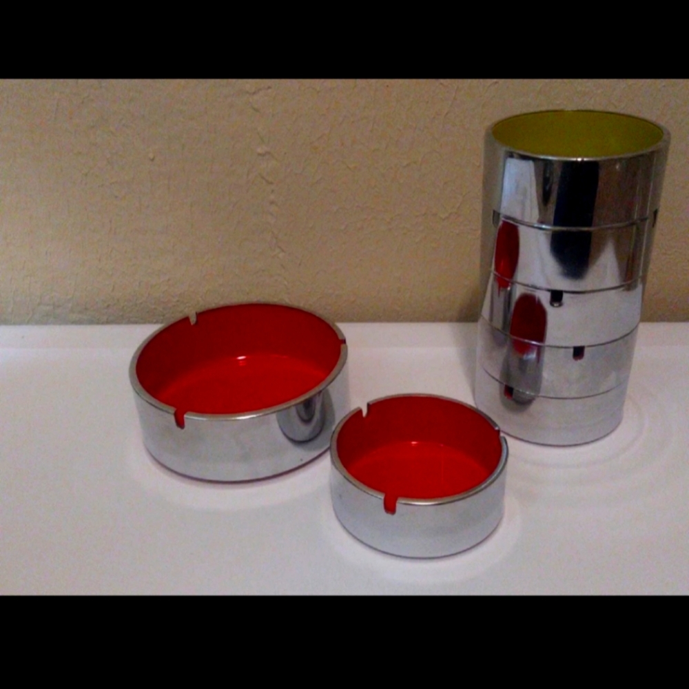 Lot of 7 Isamu Kenmochi Maru Trend Pacific ashtrays